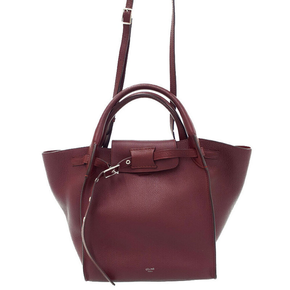 Celine Belt Bag 2way Crossbody Grained Calfskin Leather